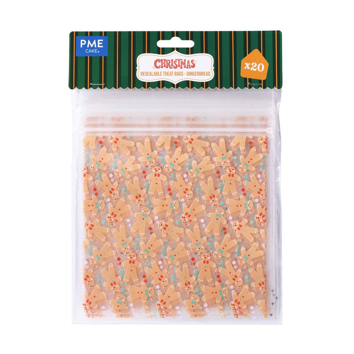 PME Gingerbread Resealable Bags 20pk