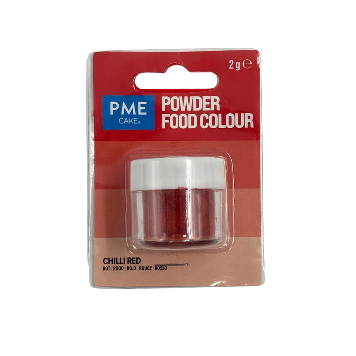 PME Powder Food Colour - Chilli Red
