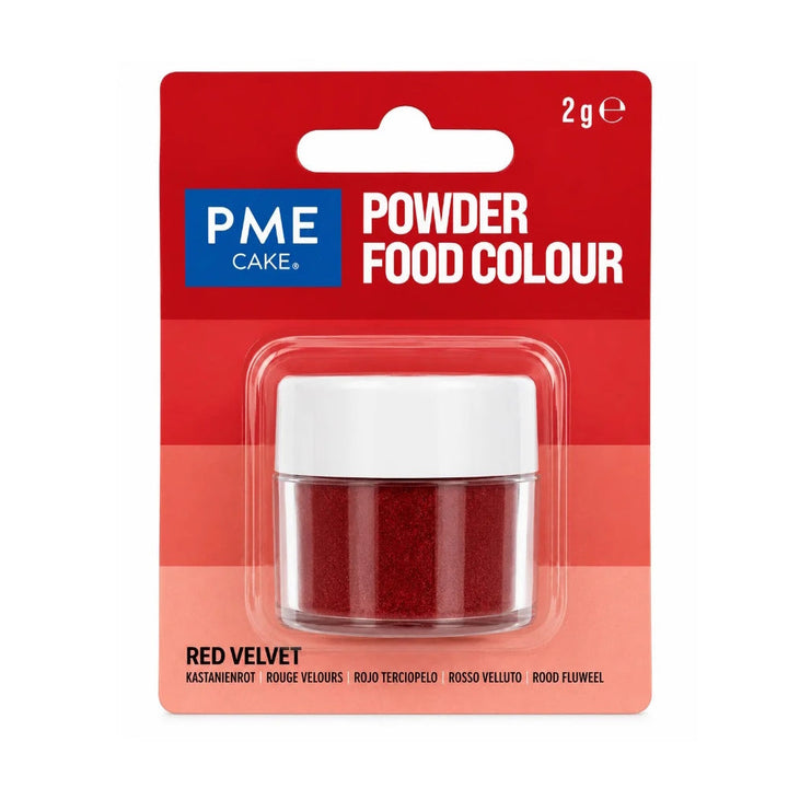 PME Powder Food Colour - Red Velvet