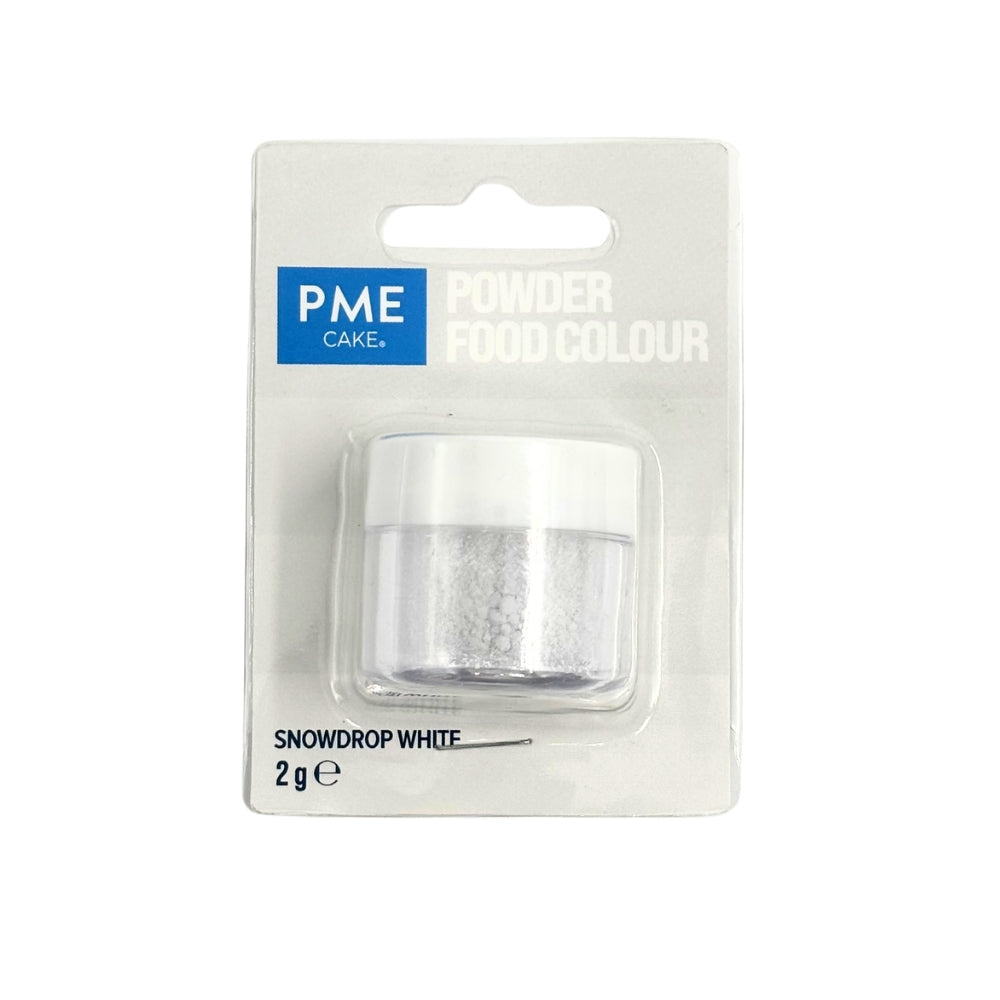PME Powder Food Colour - Snowdrop White