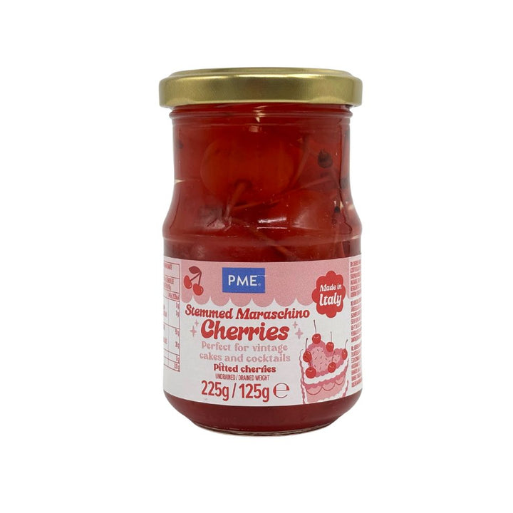 PME Red Stemmed Maraschino Cherries