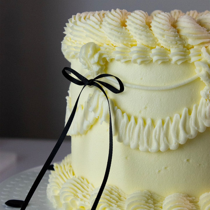 PME Ribbon Bow Cake Toppers 8pk - Black