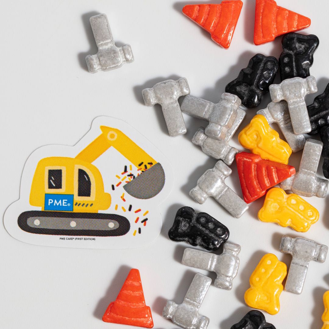 PME Sprinkle Charms - Construction Site