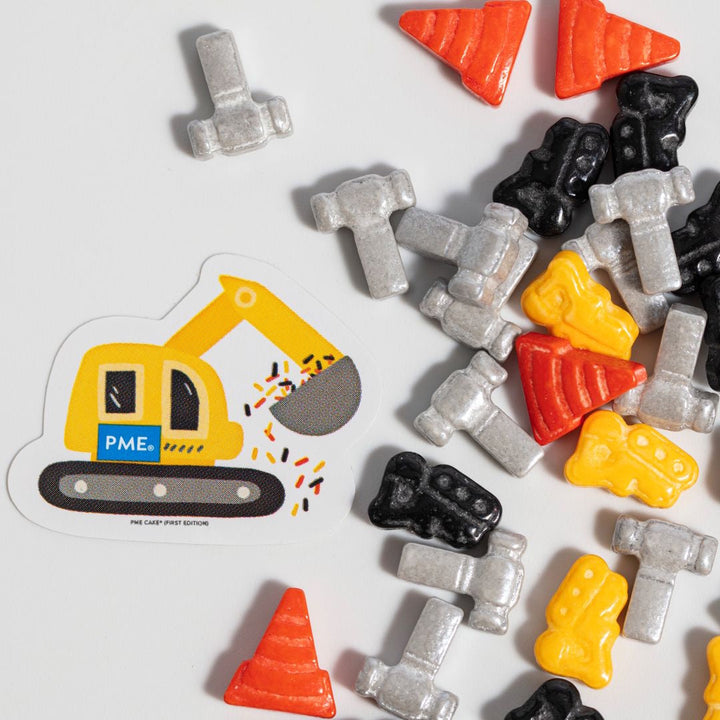 PME Sprinkle Charms - Construction Site