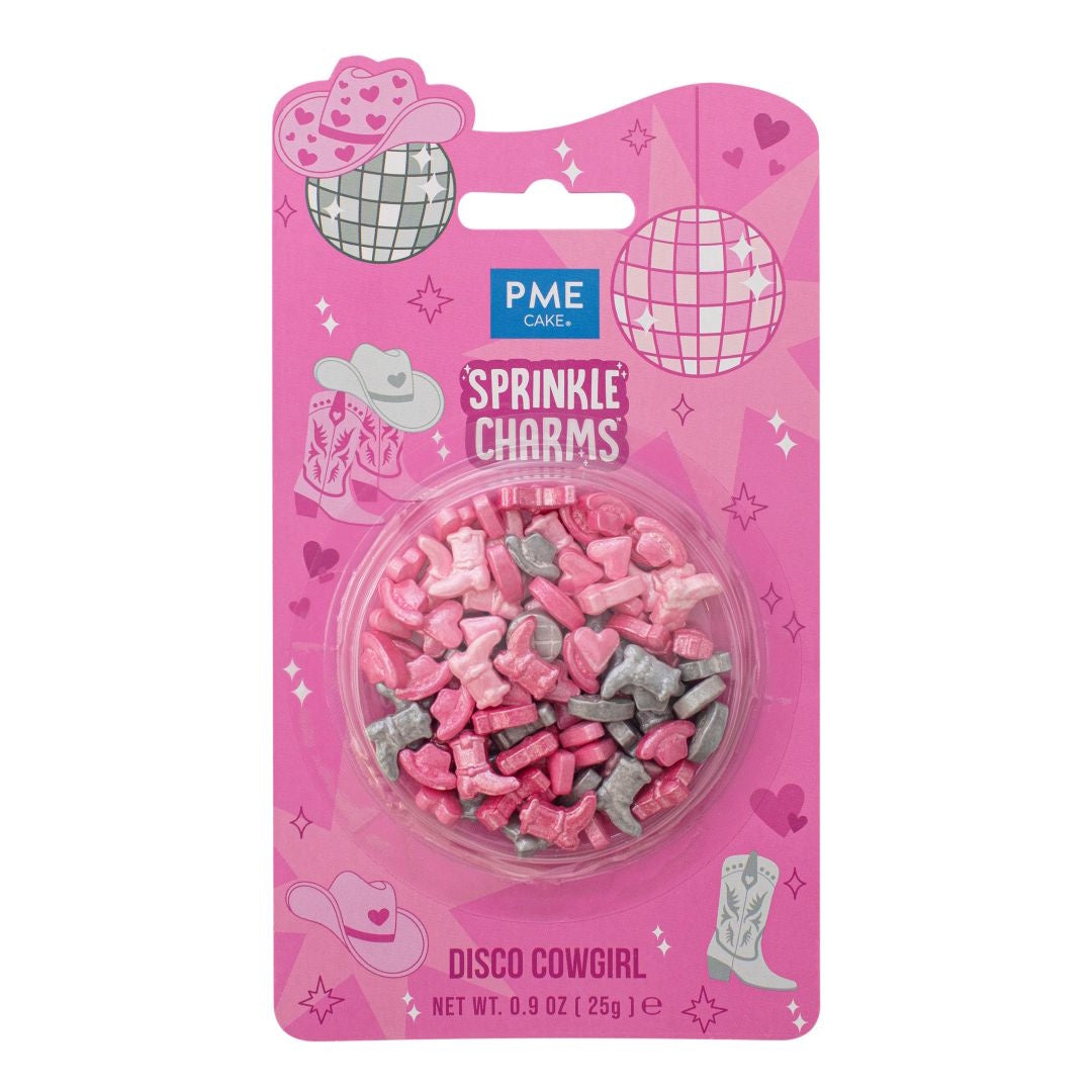 PME Sprinkle Charms - Disco Cowgirl