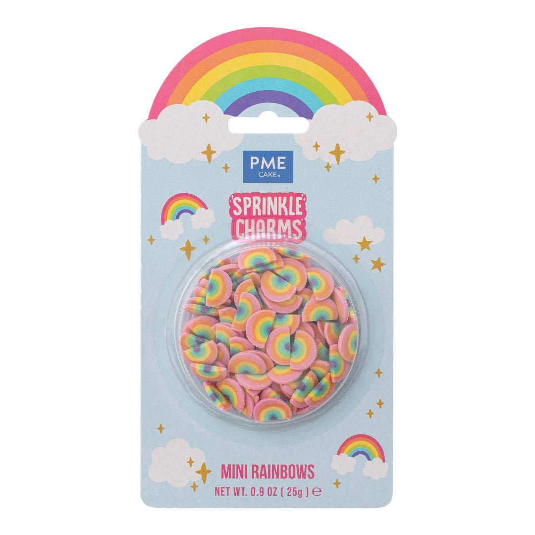 PME Sprinkle Charms - Mini Rainbows