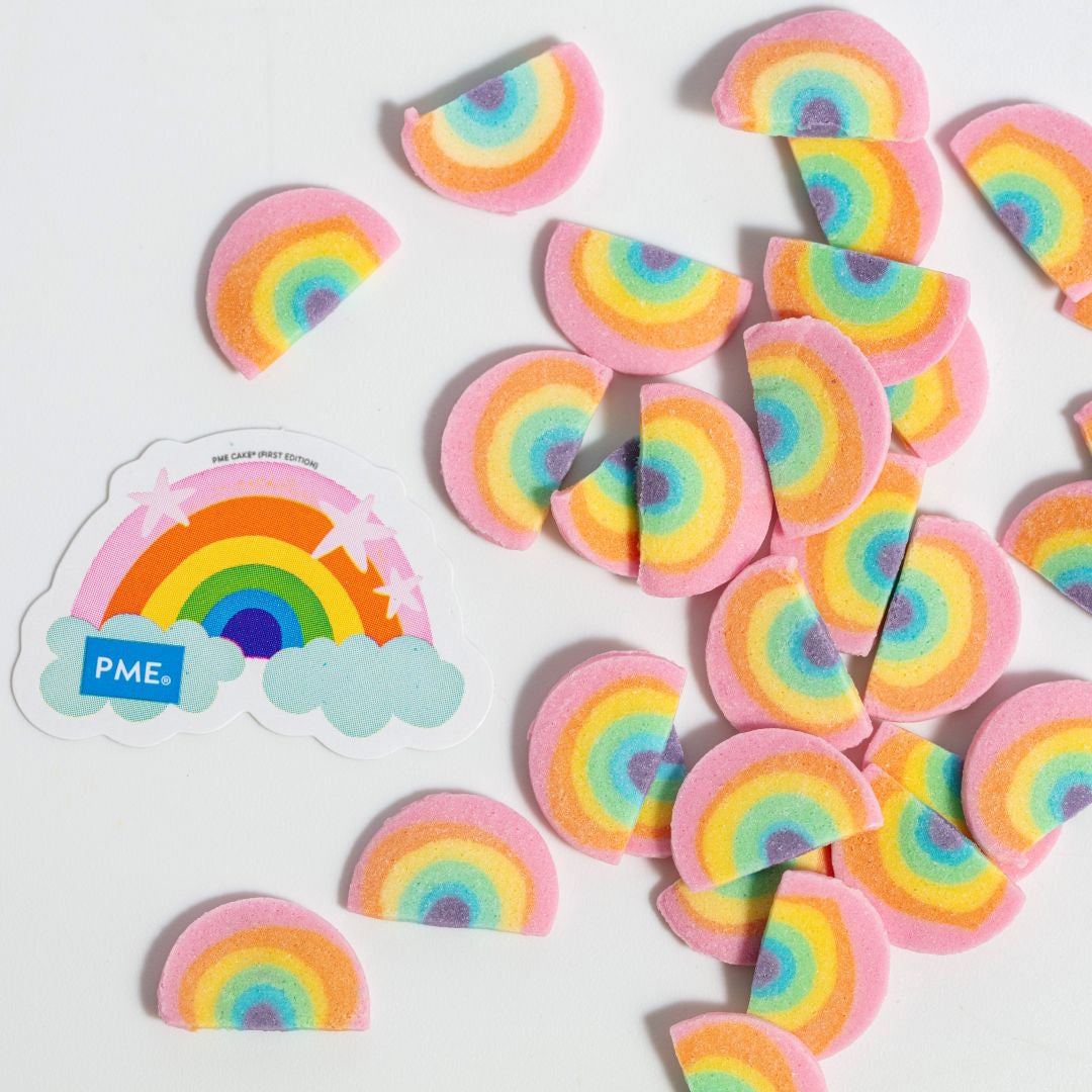 PME Sprinkle Charms - Mini Rainbows