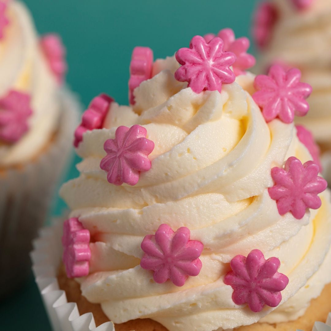 PME Sprinkle Charms - Pink Flowers