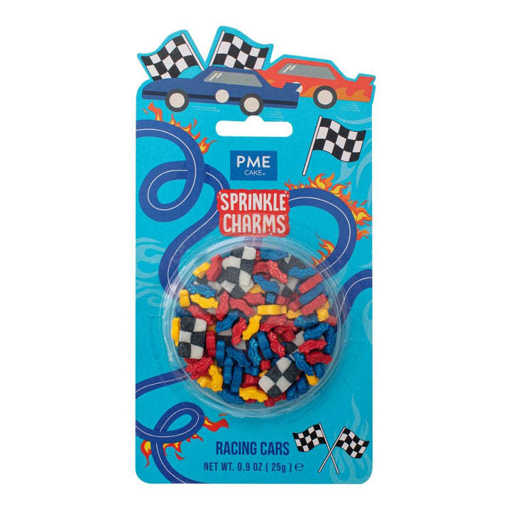PME Sprinkle Charms - Racing Cars