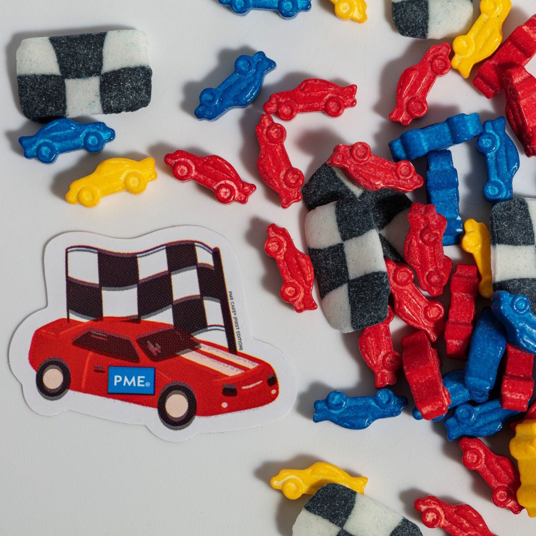 PME Sprinkle Charms - Racing Cars