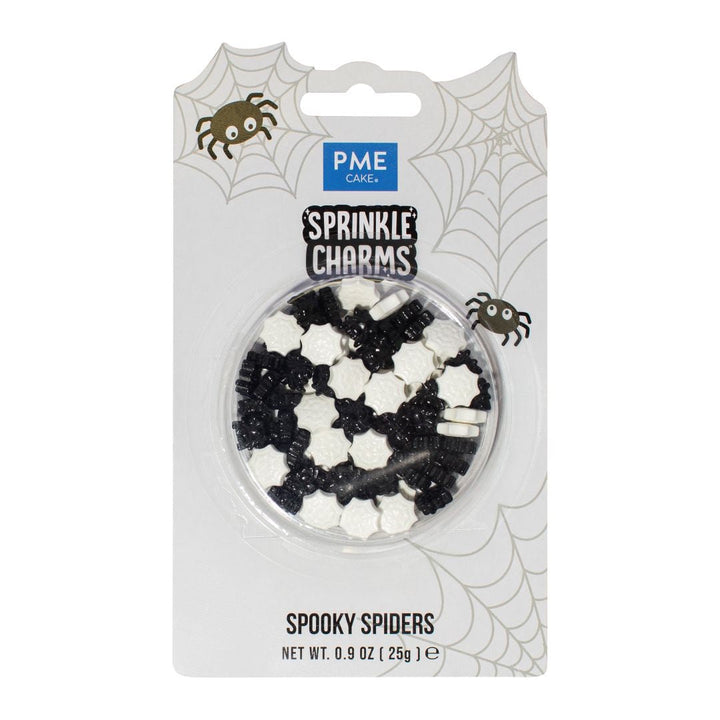 PME Sprinkle Charms - Spooky Spiders