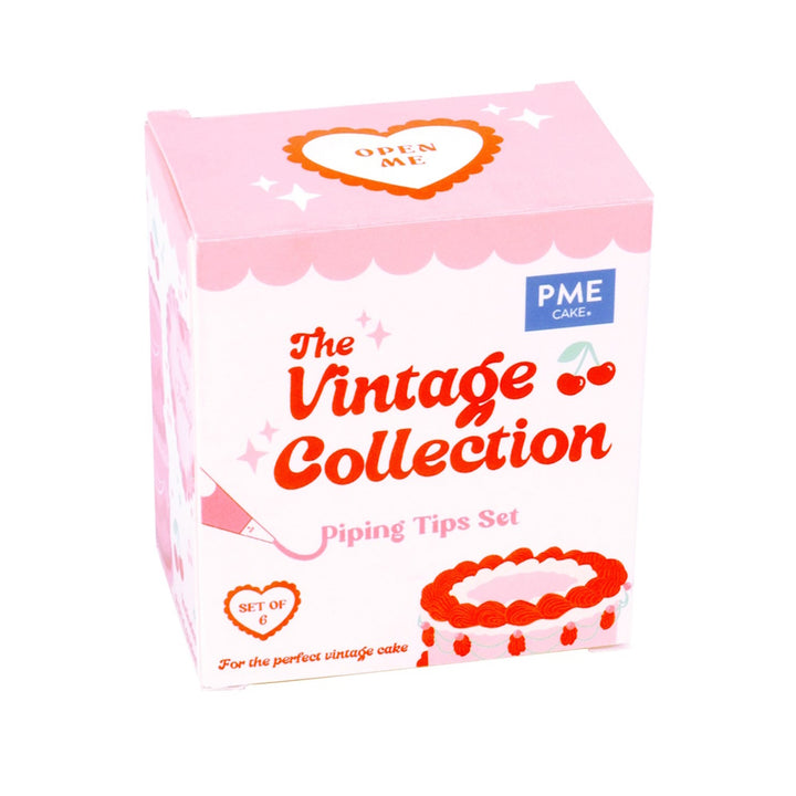 PME Vintage Cake Piping Tip Set of 6