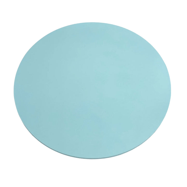 Pastel Blue Round Masonite Board 8in