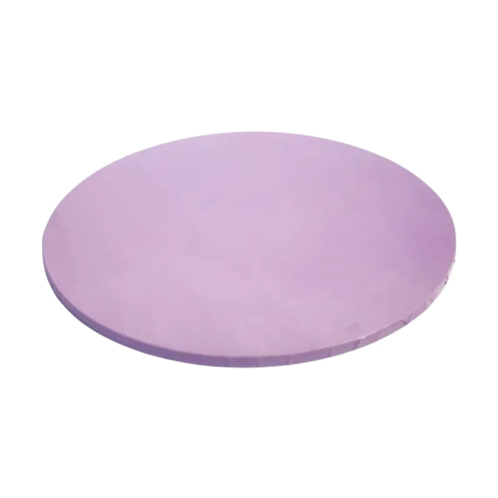 Pastel Purple Round Masonite Board 12in