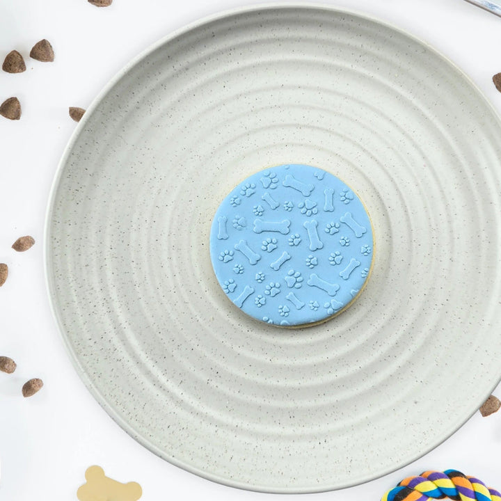 Paw Print & Bones Pattern Debosser