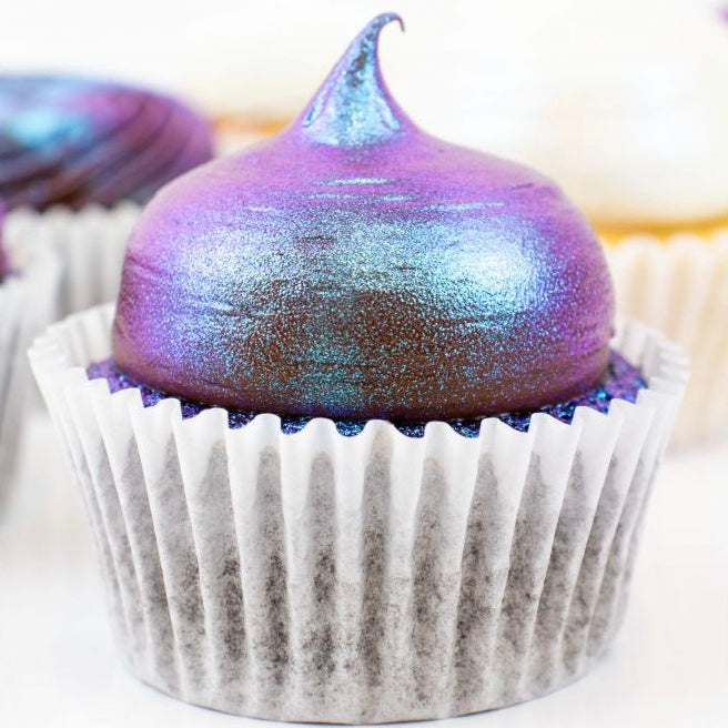 GoBake Pixie Dust Two-Tone Edible Glitter - Opal & Azure