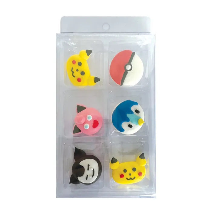 Sugar Icing Decorations 6pk - Pokemon ** BB Dec 25 **