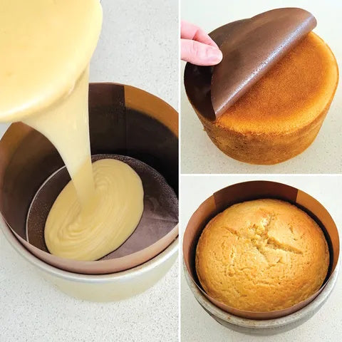 Quick N Clean Cake Pan Liners 4" - 5pk
