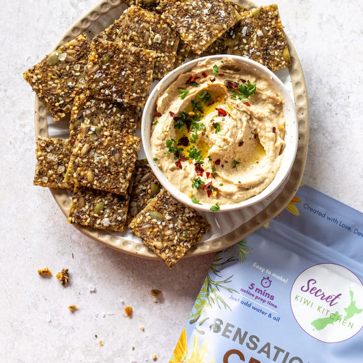 Secret Kiwi Kitchen Sensational Seed Cracker Mix