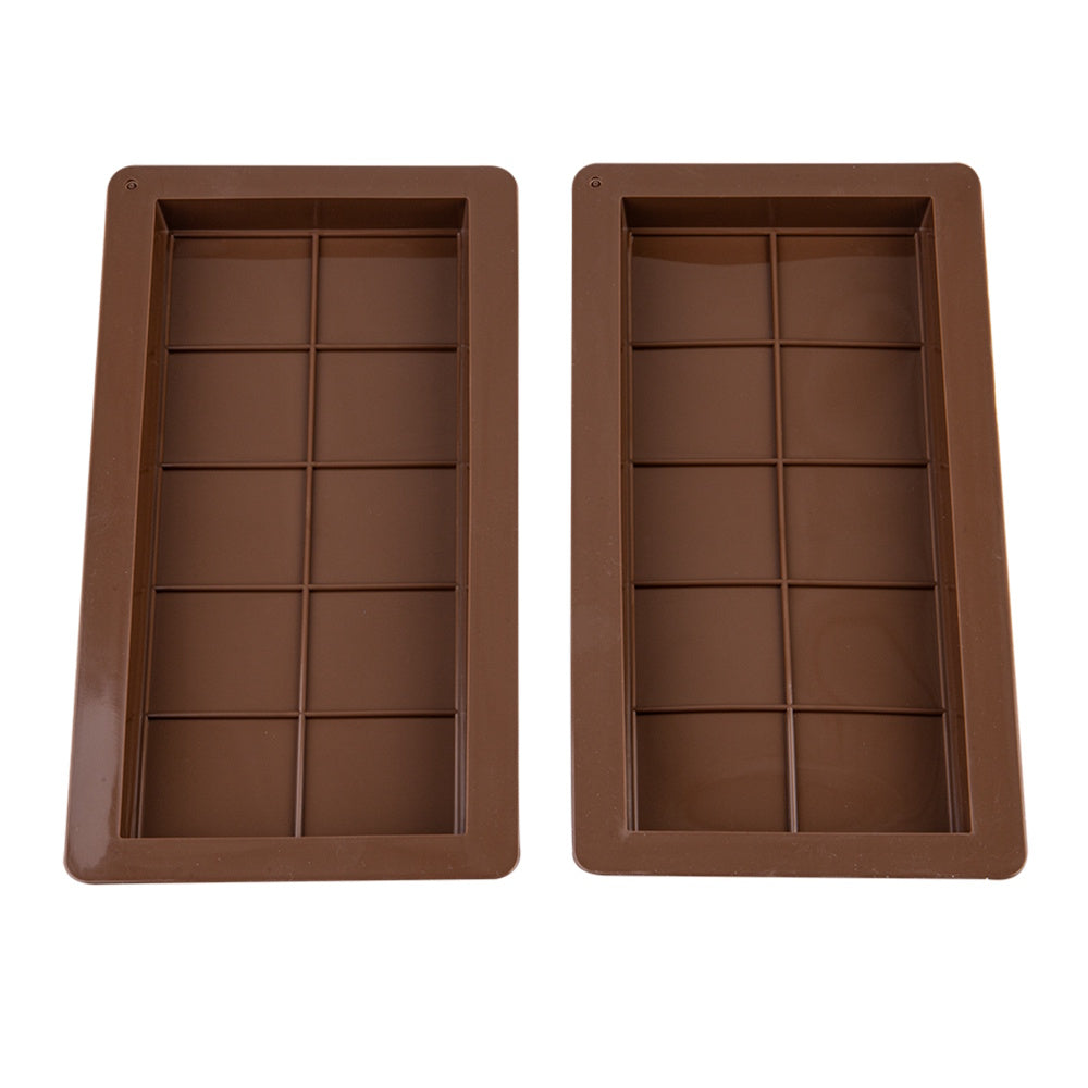 Silicone Chocolate Bar Moulds 2pk
