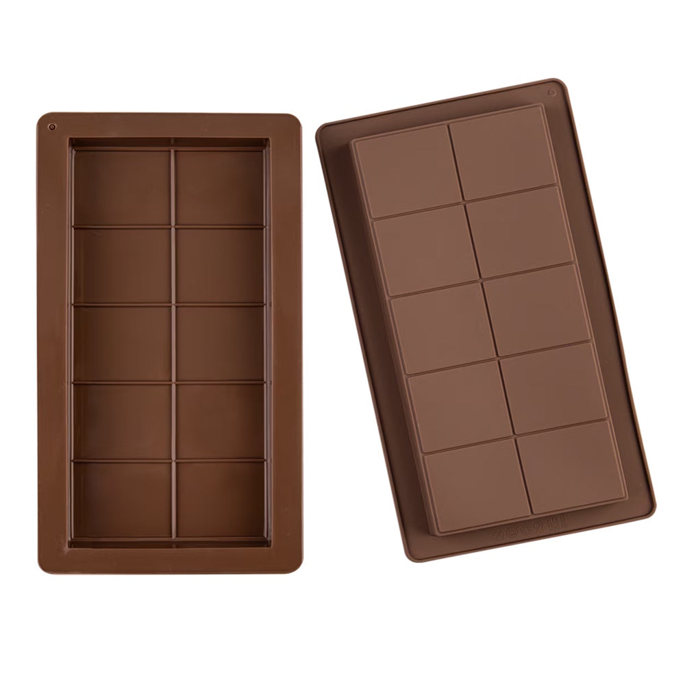 Silicone Chocolate Bar Moulds 2pk