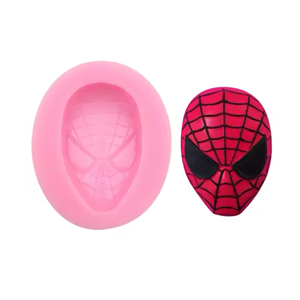 Spiderman Head Silicone Mould