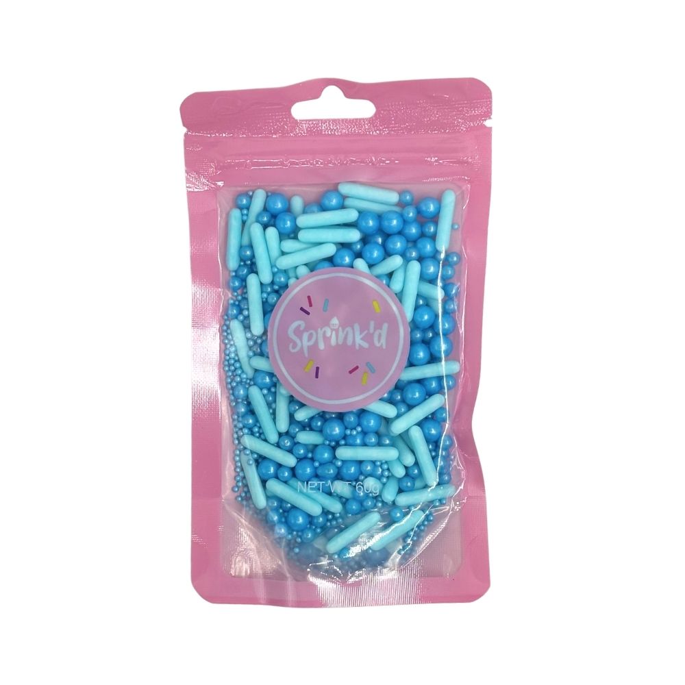 Sprink'd Matte Blue Sprinkle Mix (60g)