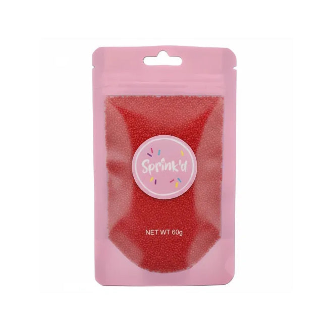 Sprink'd Fine Sanding Sugar - Red