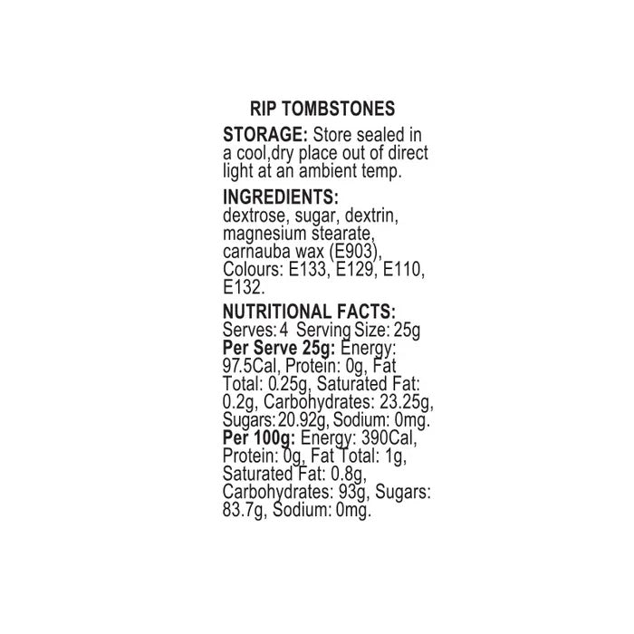 Sprink'd Sprinkles - RIP Tombstones 60g