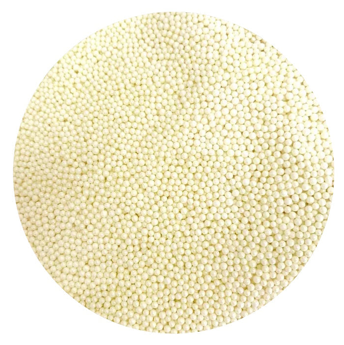 Sprink'd Sugar Balls Ivory 2mm