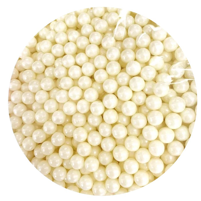 Sprink'd Sugar Balls Ivory 8mm