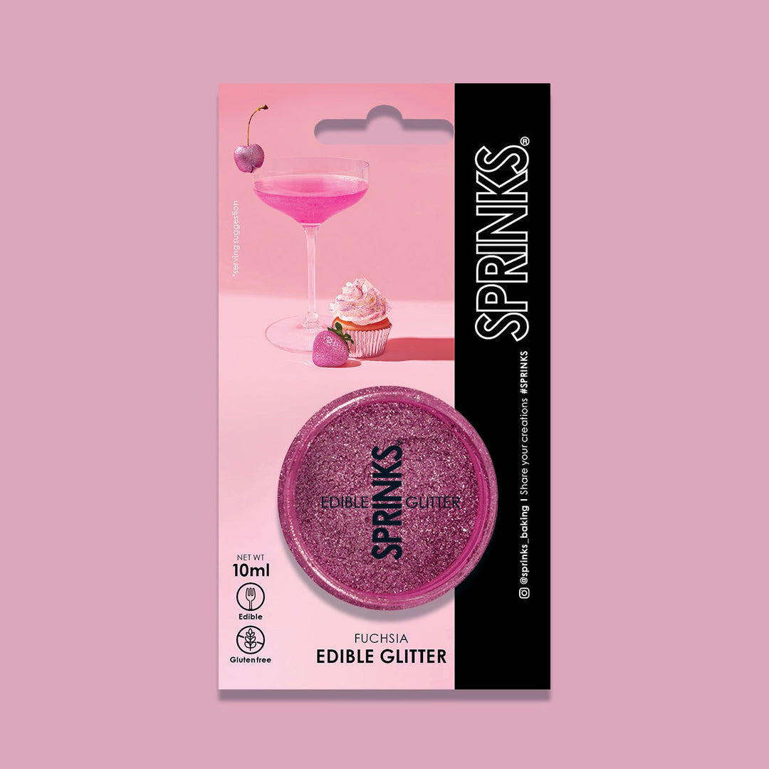 Sprinks Edible Glitter - Fuchsia