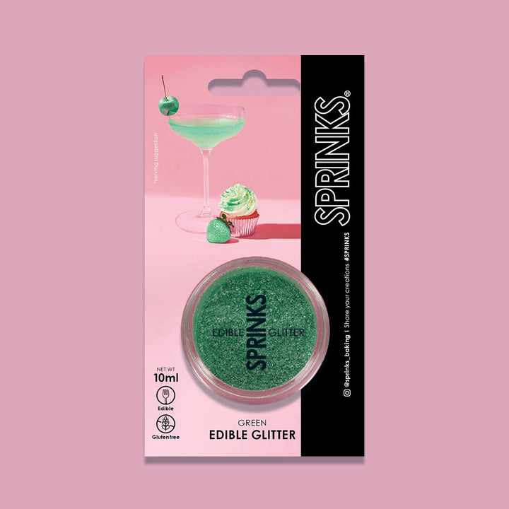 Sprinks Edible Glitter - Green