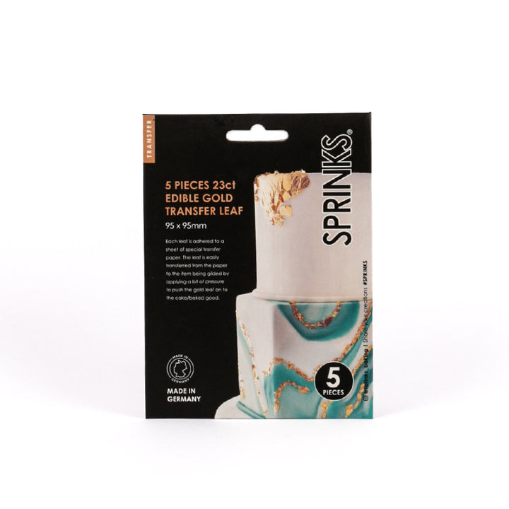 Sprinks Edible Gold Leaf - 5 Transfer Sheets