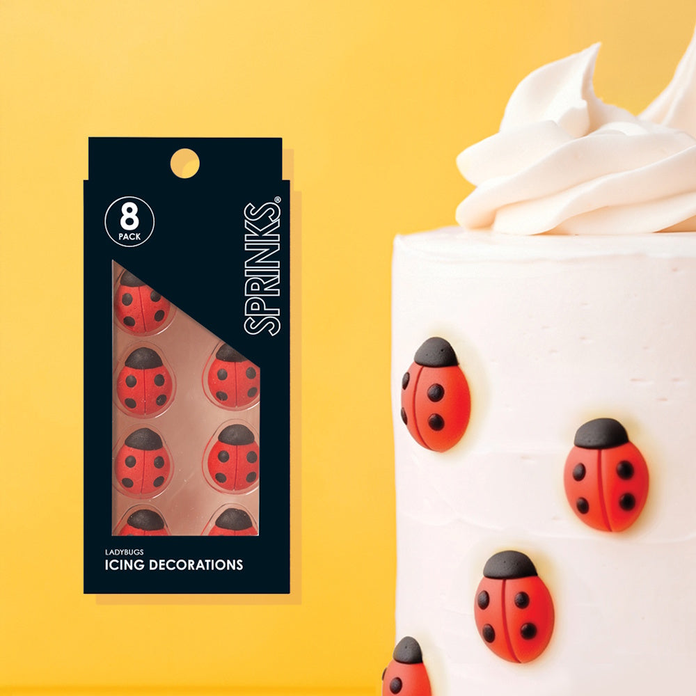Sprinks Icing Decorations - Ladybugs