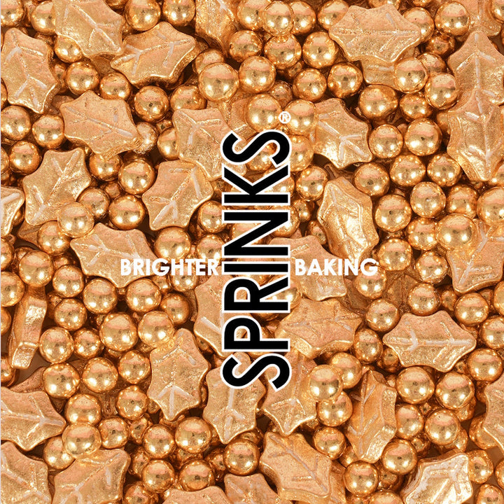 Sprinks Merry Minis Sprinkles - Golden Holly