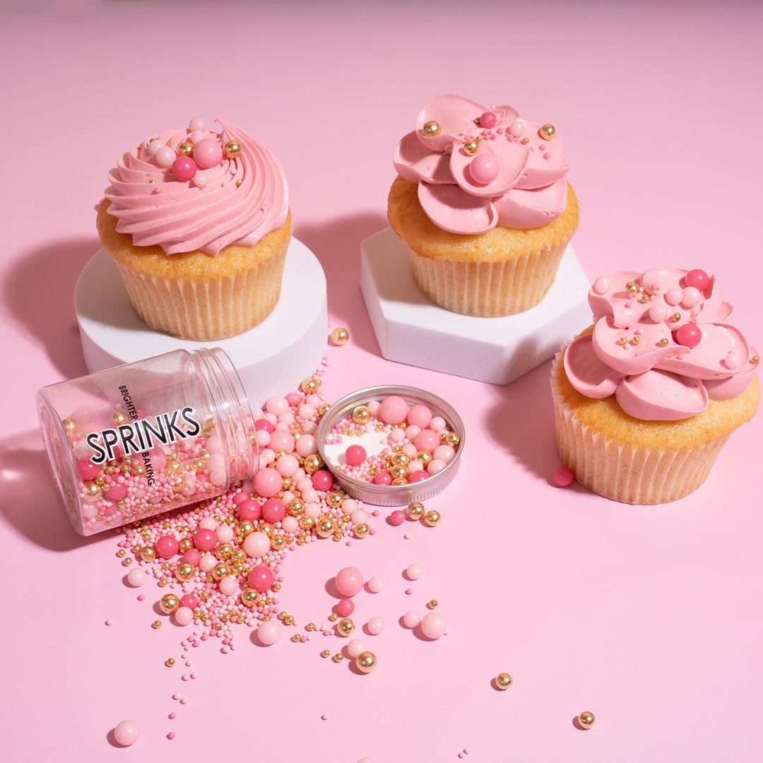 Sprinks Pink Velvet Crunch Sprinkles