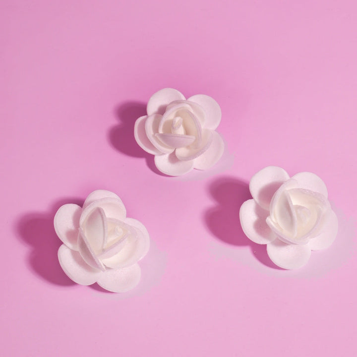 Sprinks White Wafer Rosettes 6pk