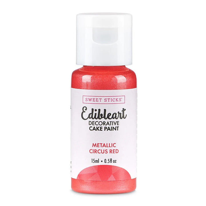 Edible Art Paint - Metallic Circus Red **BB 10/25**