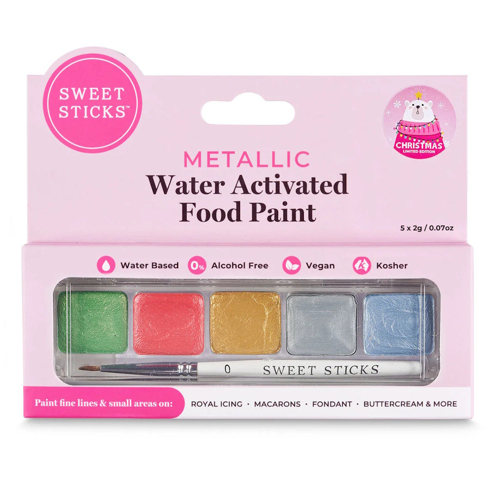 Sweet Sticks Water Activated Mini Palette - Christmas