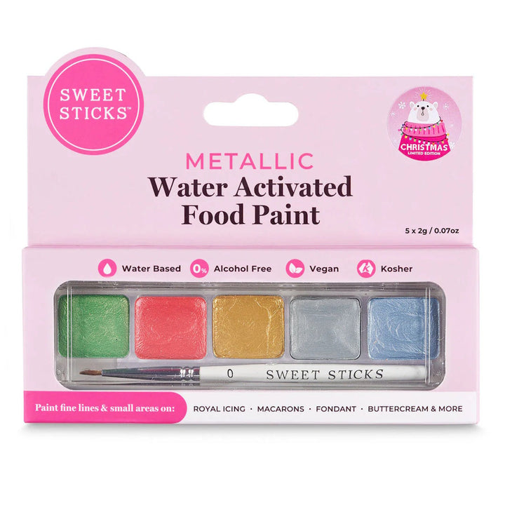 Sweet Sticks Water Activated Mini Palette - Christmas