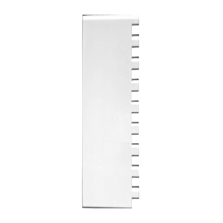 Tall Acrylic Cake Scraper - Small Stripes