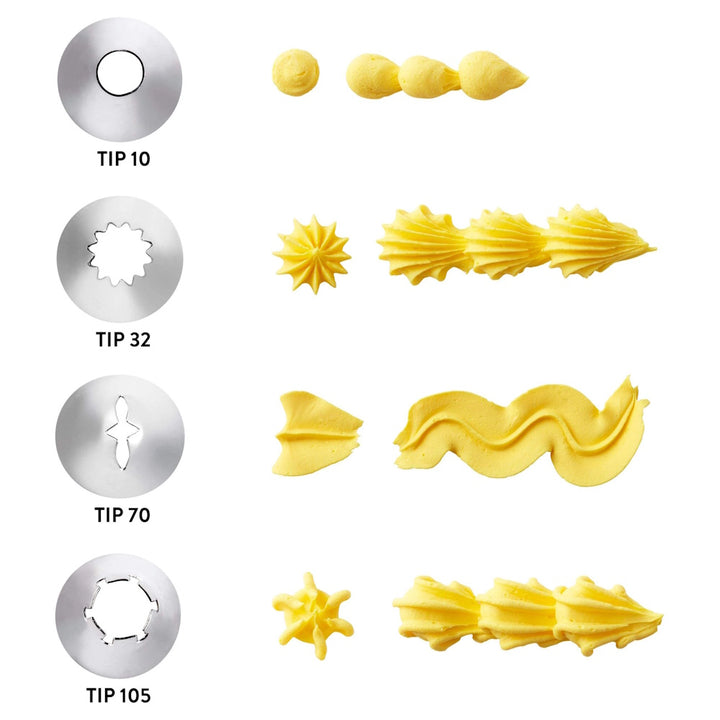 Wilton 4 Piece Borders Tip Set