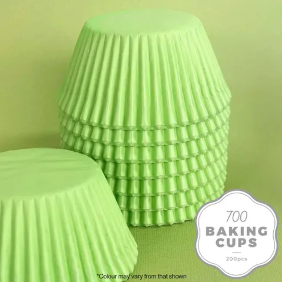 Wish Cupcake Cases 200pk - Pastel Green