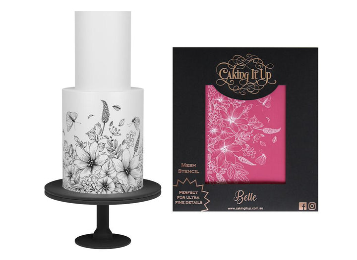 Caking It Up Mesh Stencil - Belle