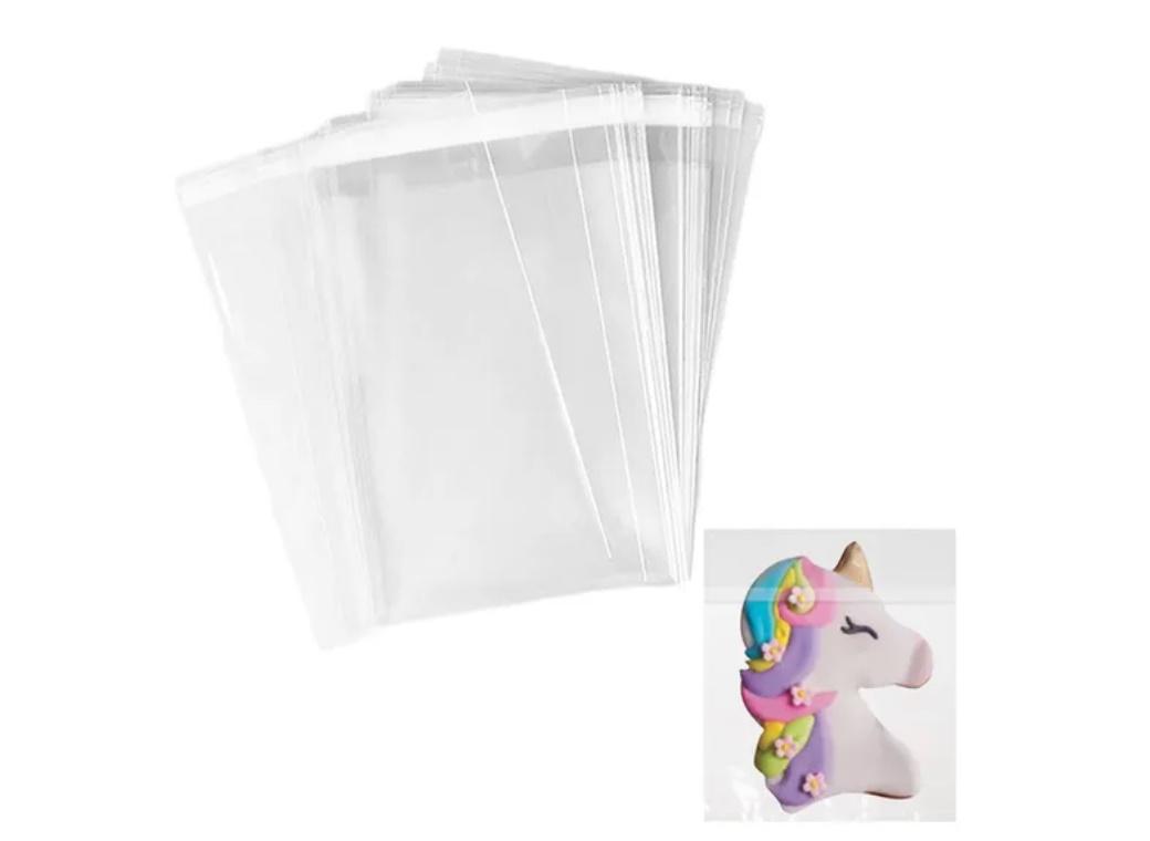 Cellophane Self-Sealing Bags 13x9cm - 100pk