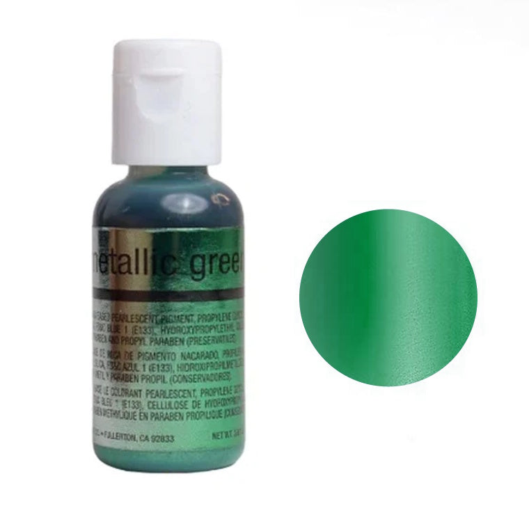 Chefmaster Airbrush Colour - Metallic Green