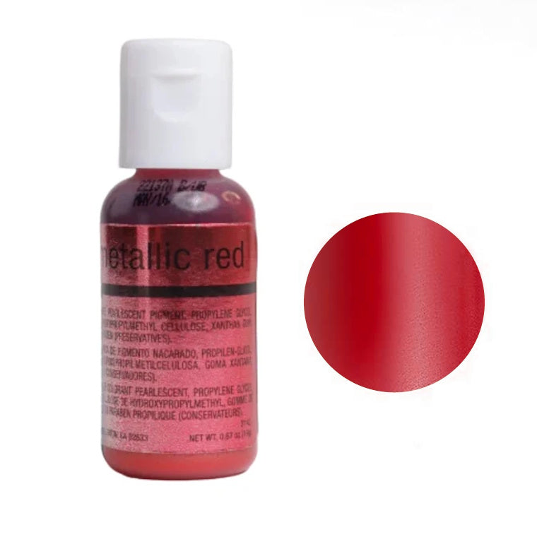 Chefmaster Airbrush Colour - Metallic Red