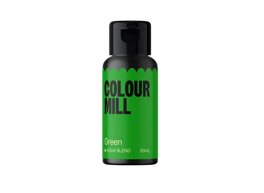 Colorant Alimentaire Liposoluble Vert 20 Ml Colour Mill (base Huile) Pour Pâtisserie