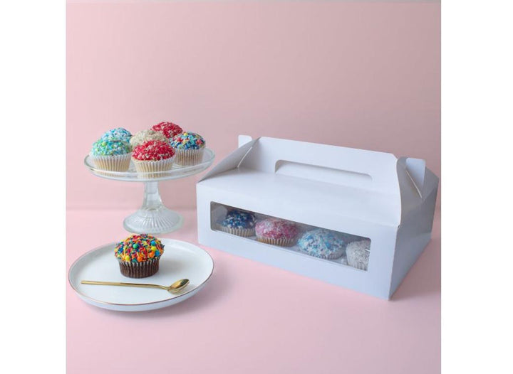 Cupcake Box with Carry Handle 12-Hole